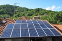 Impianto fotovoltaico integrato architettonicamente da 4,60 kWp - 20 moduli Solarday PX60-230 e un inverter Gavazzi ISMG 1-50-IT - Biella (BI)