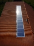 Impianto fotovoltaico integrato architettonicamente di 2,99 kWp <br /> 13 moduli Solarday PX60-230 <br /> Zubiena (BI)